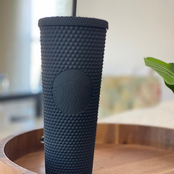 NWT Starbucks 24 oz Matte Black Tumbler